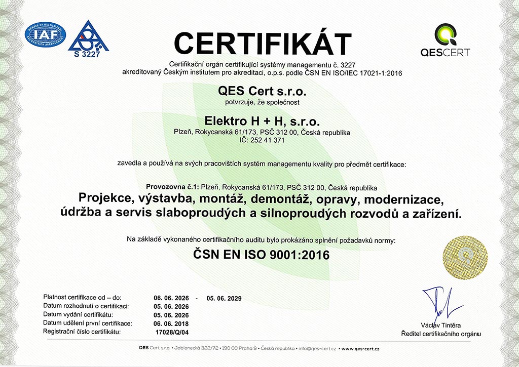 Certifikace